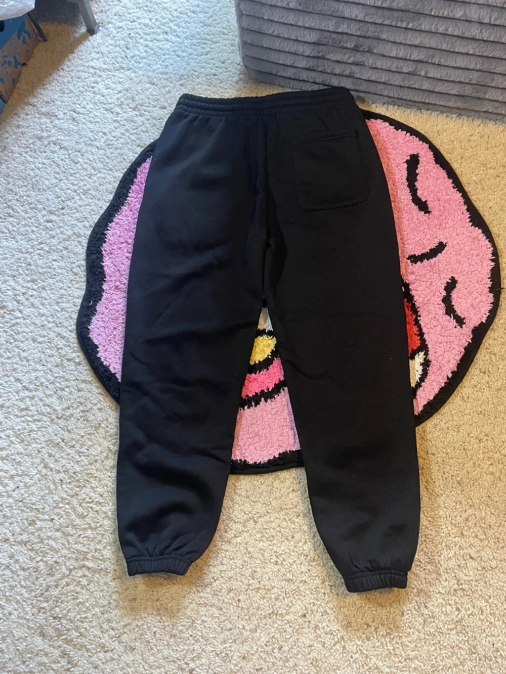 Black graphic civilregime sweatpants